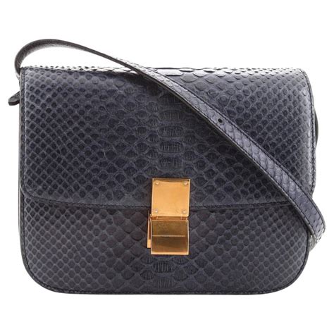 celine luggage python price|Celine box bag python price.